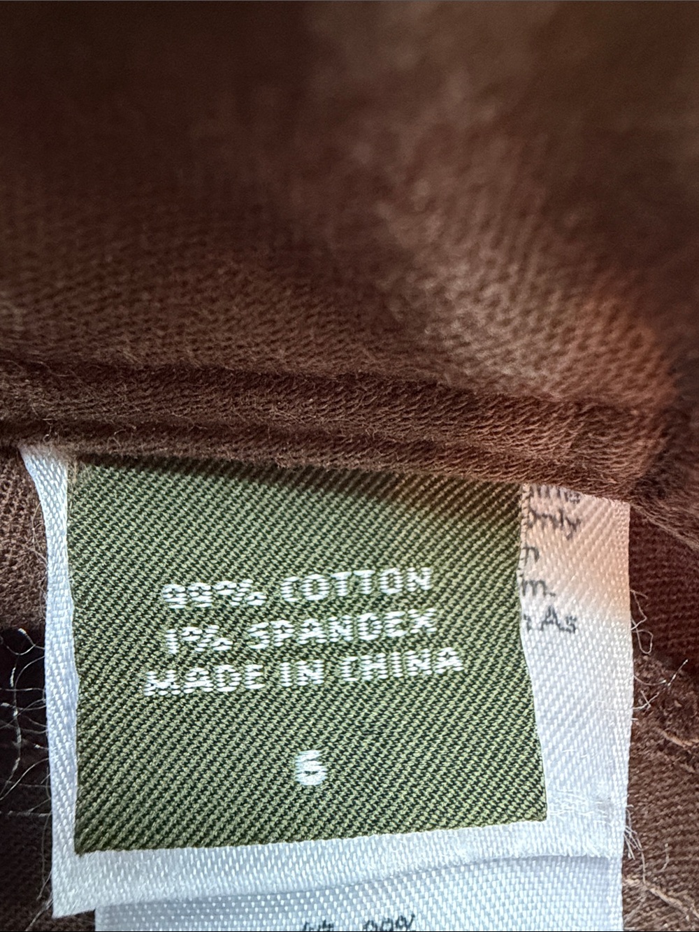 Eddie Bauer Chocolate Brown Chinos - Picture 3 of 14